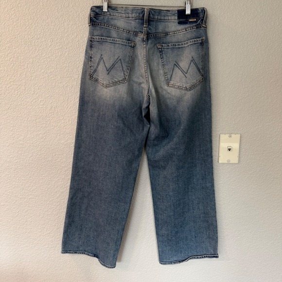 MOTHER Denim - Mother The Down Low Spinner Hover‎ Jeans Womens 30 Blue I Confess Straight Leg